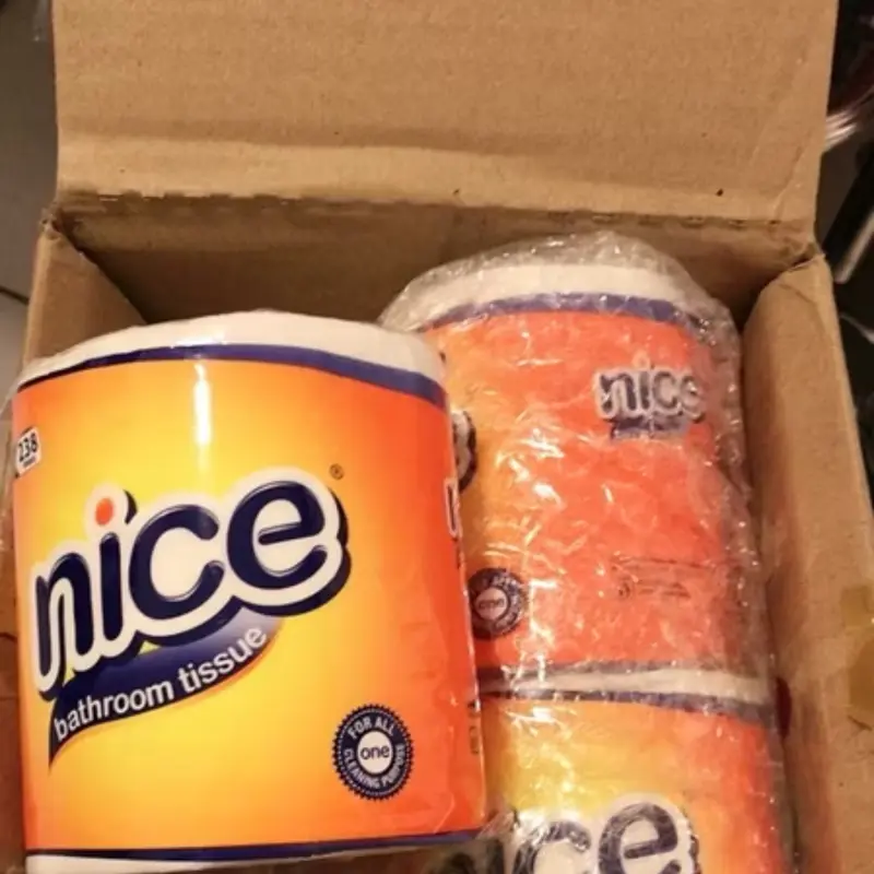 ￼Tissue nice roll 238 shets/Bathroom tissue roll 238 sheets 3