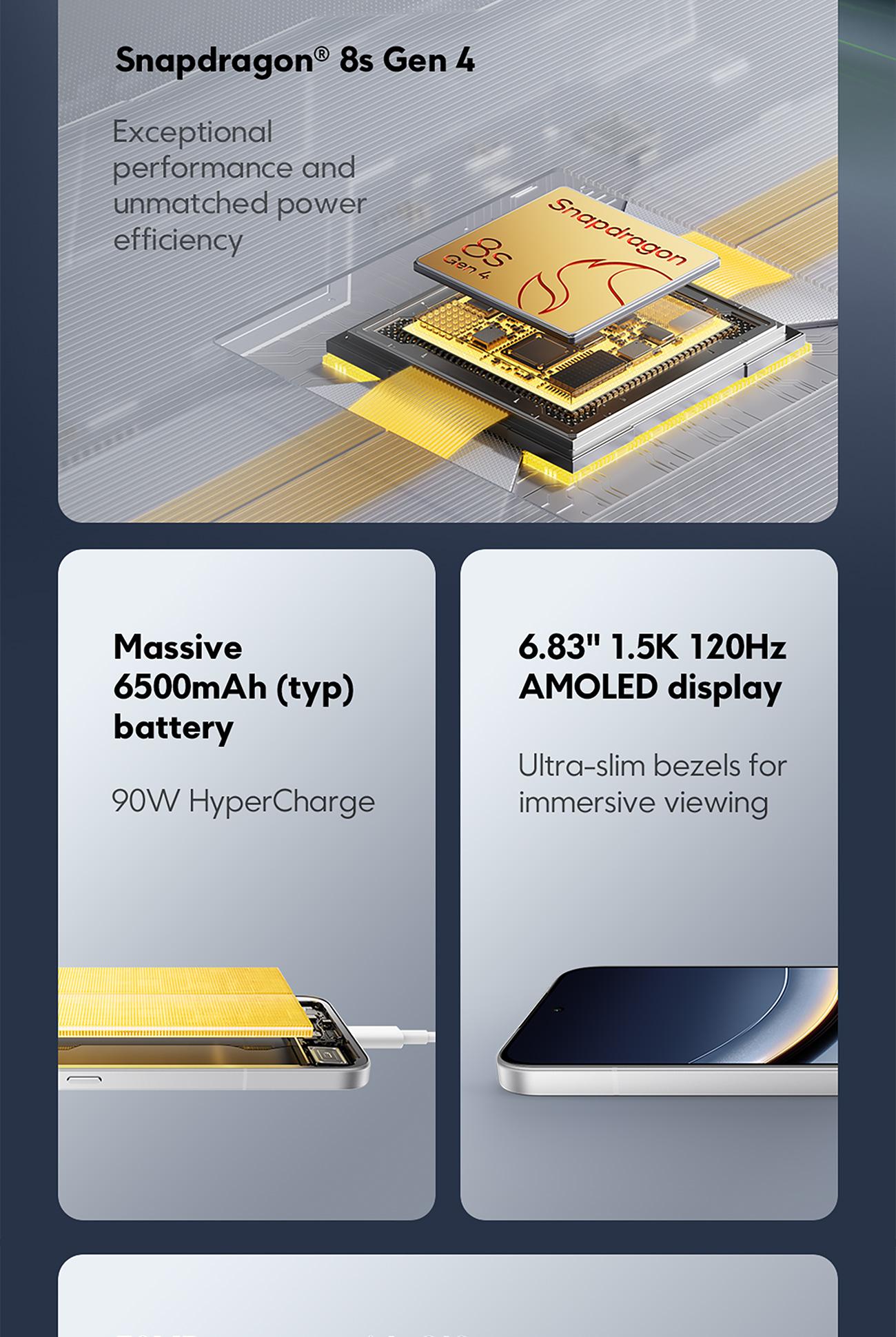 POCO F7 (12/512GB) | Snapdragon 8s Gen 4 | 6500mAh with 90W HyperCharge | 6.83" 1.5K 120Hz AMOLED display | 50MP dual camera with OIS | IP68 dust and water resistance [Official Store]