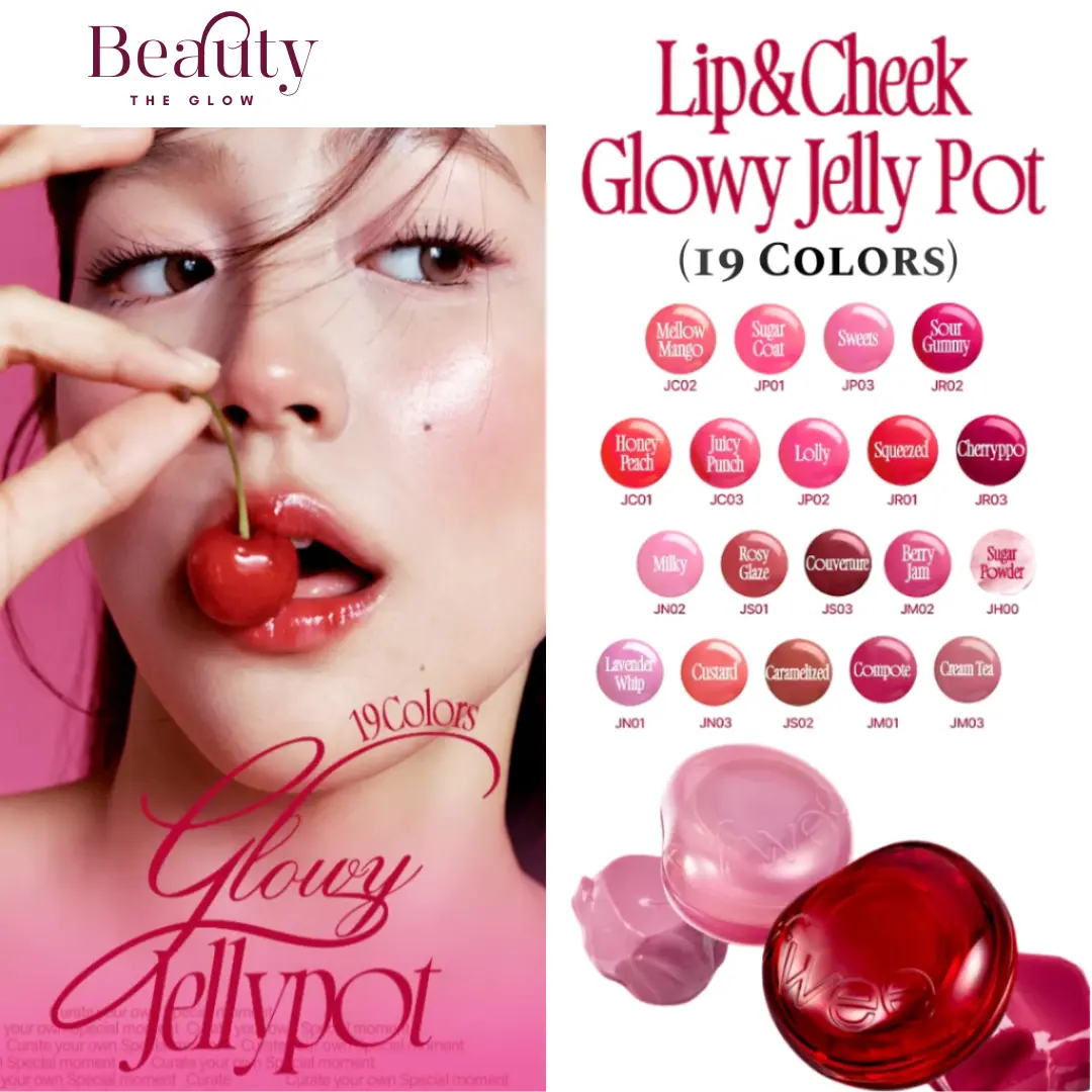 [FWEE] Lip & Cheek Glowy Jelly Pot 4g