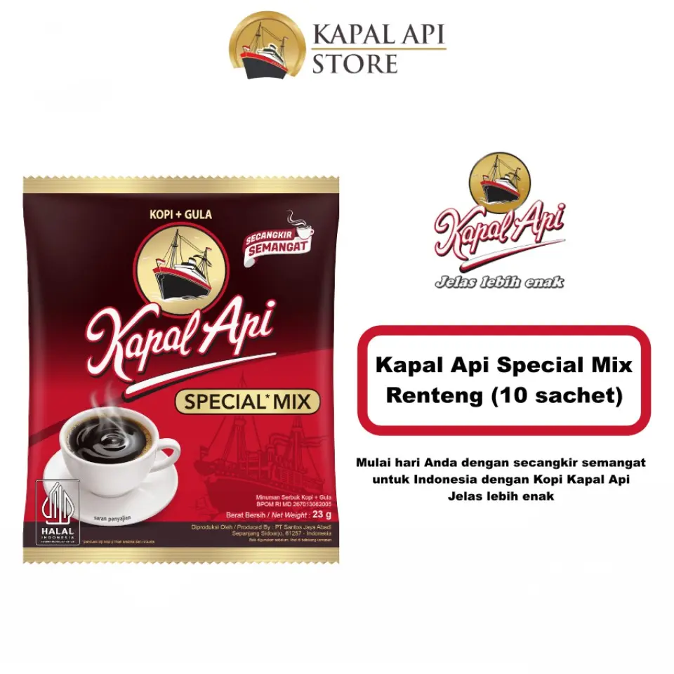 kopi kapal api special mix sachet rentengan Coffee