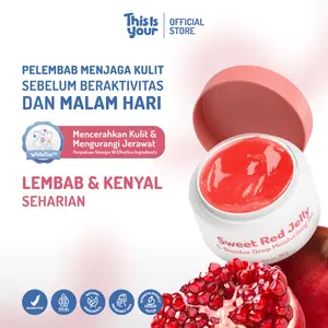 [BEST SELLER] This is Your Sweet Red Jelly C-Booster Deep Moisturizer Gel 30g | Mengandung WhiteTen, Pomegranate Extract, Actibiome | Membantu Memperbaiki Skin Barrier, sebagai Pelembab Wajah Membantu Mengencangkan dan Mencerahkan Wajah Yang Kusam