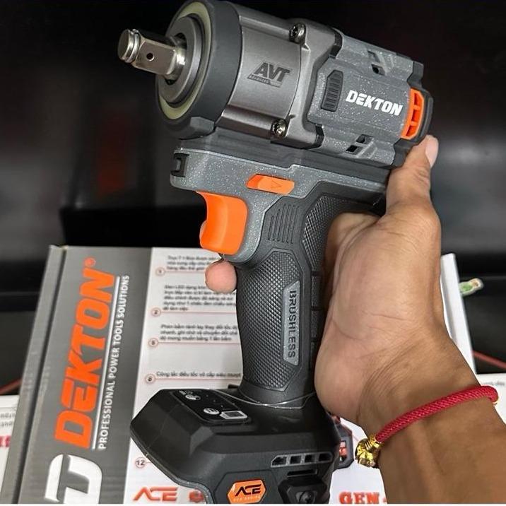   680Nm Gen4  Máy siết bulong DEKTON 680Nm cao cấp   Bảo hành 12 tháng   AVT   21V   chân M21 phổ thông   motor brushless   chính hãng   M21-IW680PROMAX 