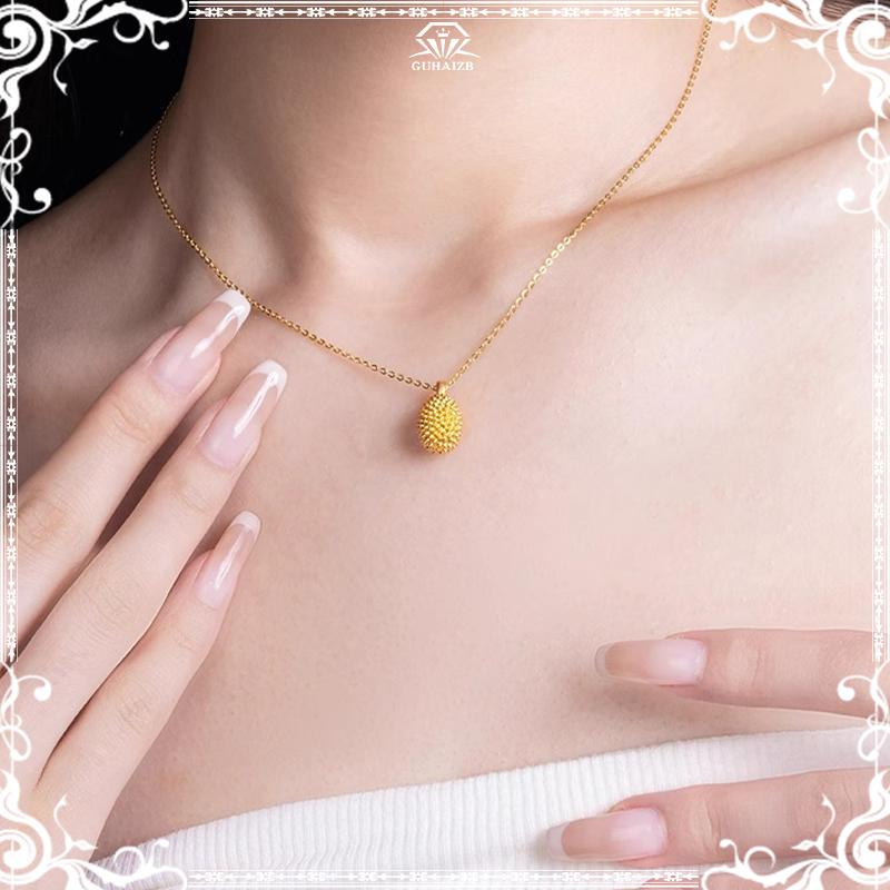 COD Gaya baru  Kalung wanita perhiasan emas  Gaya busana  Kalung wanita anti korosi  Aksesoris wanita  Hadiah  C7X 4
