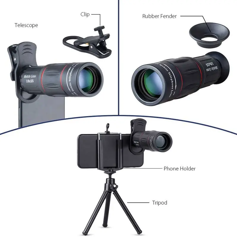 lensa Telephoto apexel 18X25 18X Zoom lensa apexel apexel28x25 0