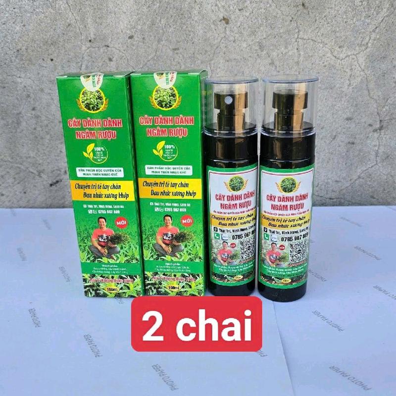 2 CHAI dầu xoa bóp hỗ trợ xương khớp 