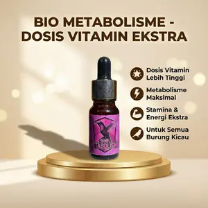 BIO METABOLISME - JURAGAN KICAU - Untuk Semua Burung Bahan dan Dewasa 10 ML