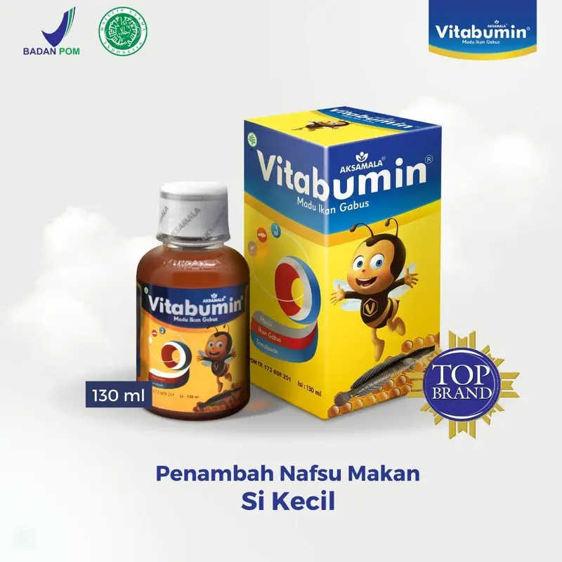Vitabumin Madu Ekstrak Ikan Gabus - Bantu tingkatkan Nafsu Makan 0
