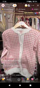 Product Review of New Rajut & Cardigan Wanita Premium No Brand Atasan Outer Tebal Baju Motif Sweater from j**🫧 3