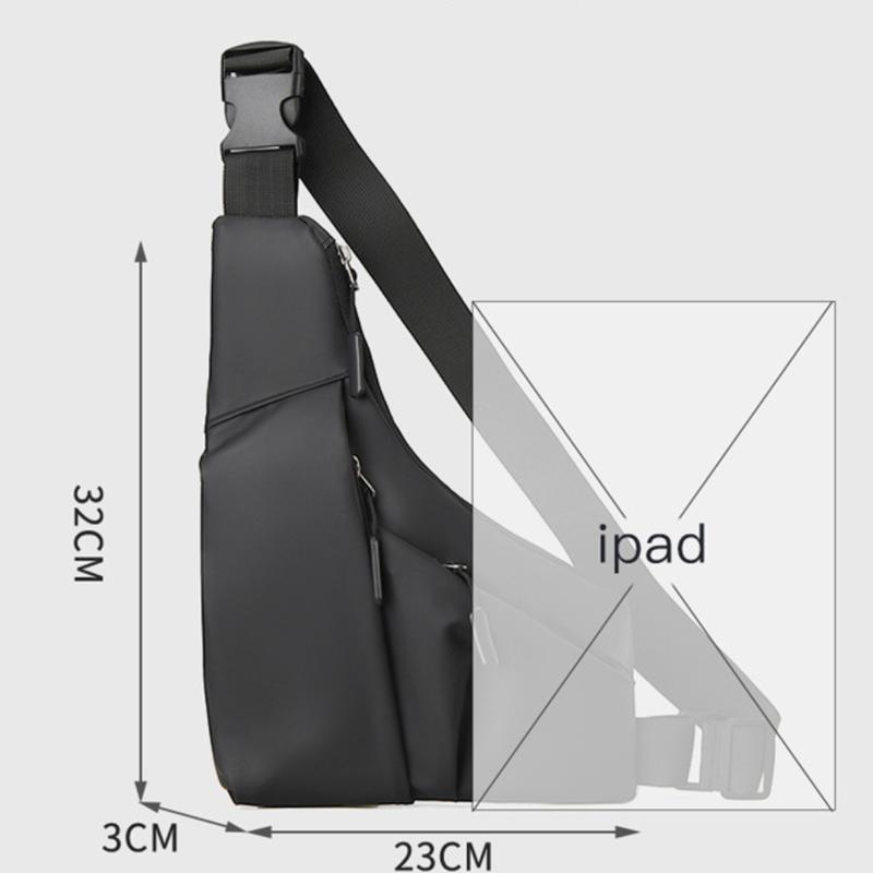 Product Introduction of [TOYOU SHOP T67] TAS SELEMPANG | TAS BAHU PRIA | SLING BAG | WAIST BAG | WATERPROOF SHOULDER BAG 0