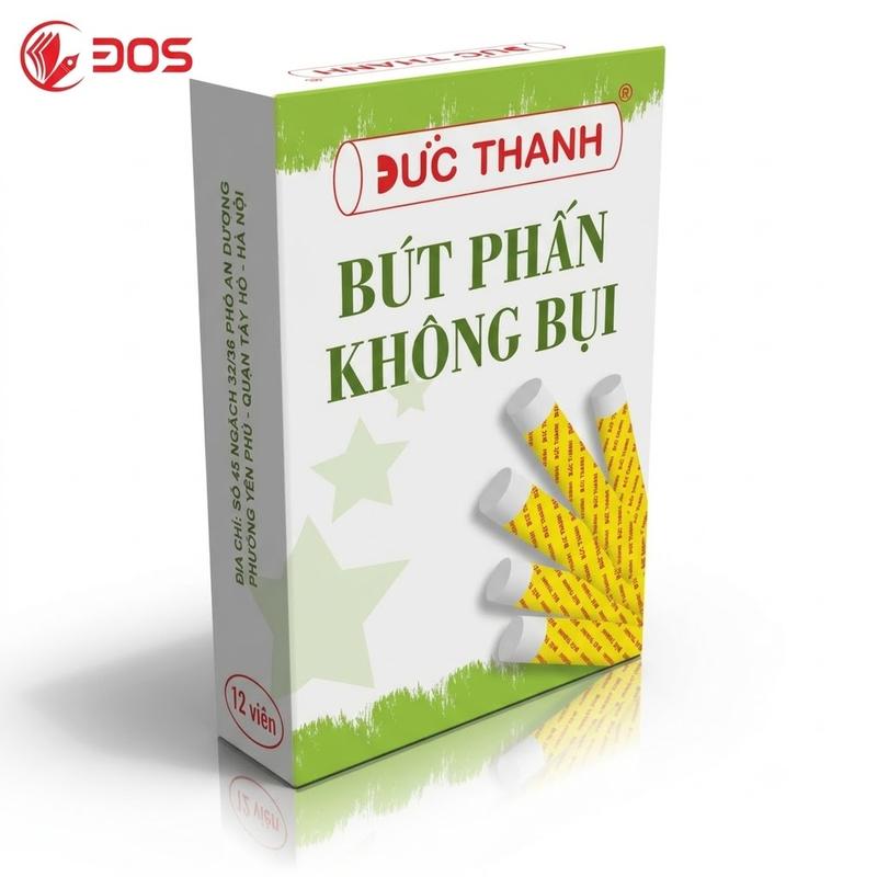 Hộp 10 Viên Bút Phấn Không Bụi Đức Thanh BP120