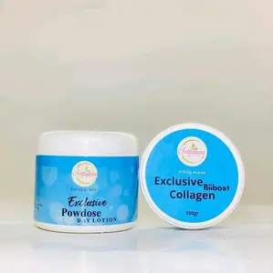 Paket Lotion Exclusive Powdose jumbo & bibit Booster (bibost) exclusive 100gr R'tf by eLwee