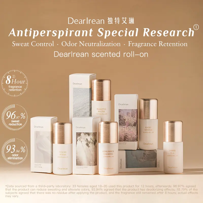 Dearlrean deodorant Women's Refreshing underarm Summer Fragrance Lasting Liquid Roll-on