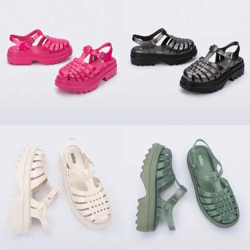 [UP 1 SIZE] Meliss Platform Heels Sandal Wedges [NAIK 1 SIZE] 0