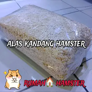 alas serbuk kandang hamster.