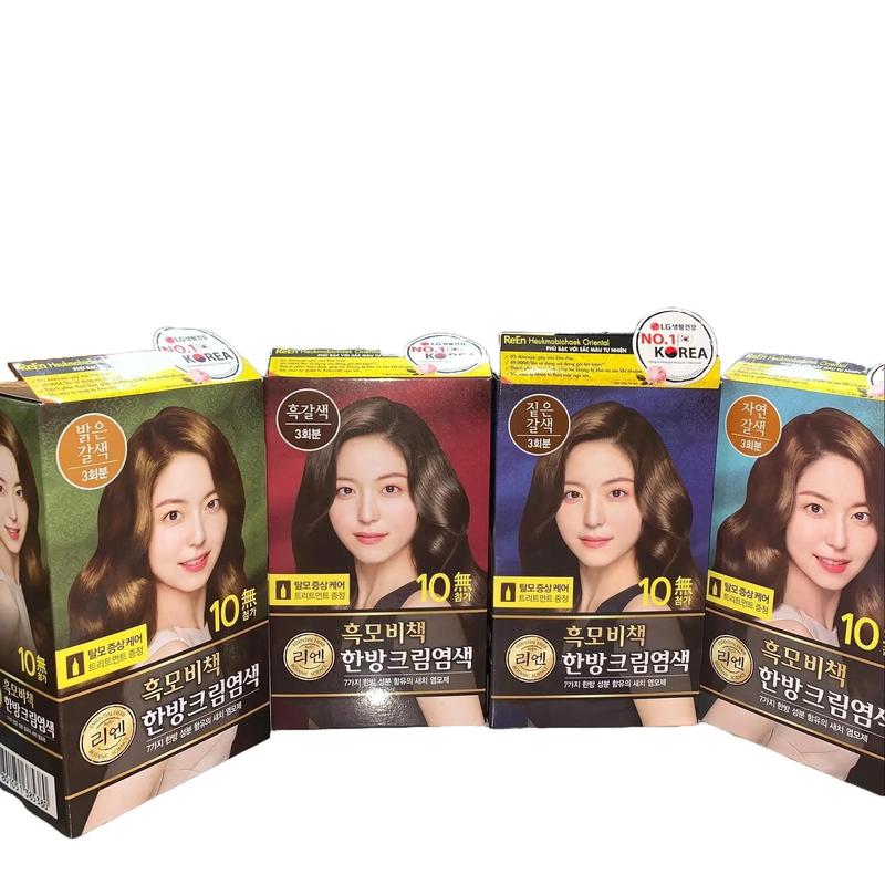 KEM NHUỘM PHỦ BẠC THẢO DƯỢC REEN 120GR - Đổi Màu Tóc