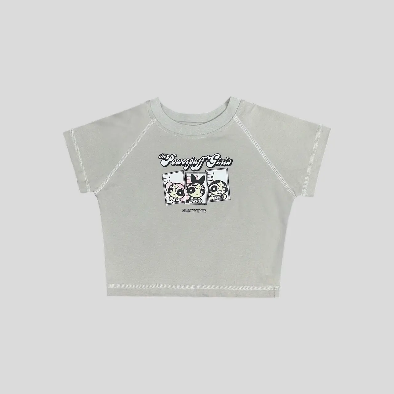 Brandywithme | Poppy Croptop - Croptee Slimfit Atasan Kaos Wanita vol. 2
