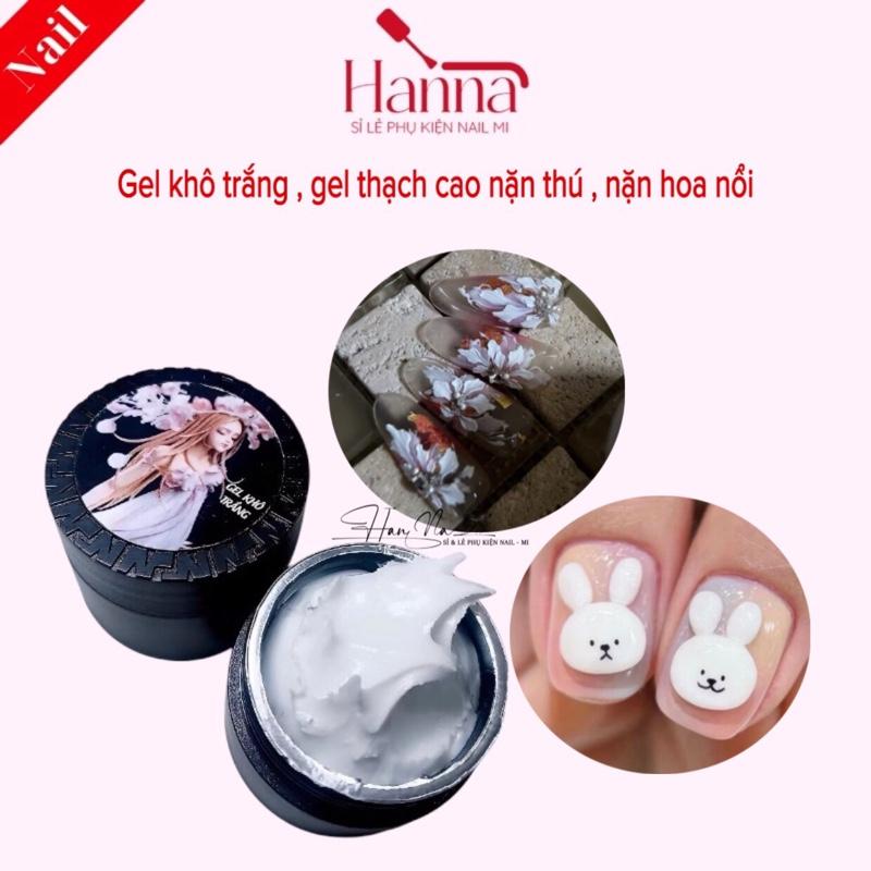 Gel khô nặn hoa nặn hình trang trí Nail - làm nail - Nữ