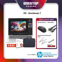 Gambar HP Omnibook 7 14 fr0777TU Intel Core Ultra 7 255H 32GB RAM 1TB SSD 14" 2.2K 100% sRGB Windows 11 + OHS Resmi + ADP - Silver, Non Bundle dari Onestop Gaming Kota Administrasi Jakarta Pusat 1 Tokopedia