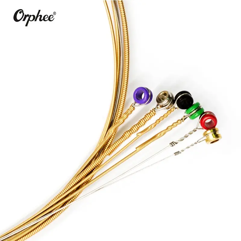 Orphee QA Senar SET Gitar Akustik String Ukuran 9 10 11 12 QA140 QA150 QA160 QA170 Q160S Q160C 5