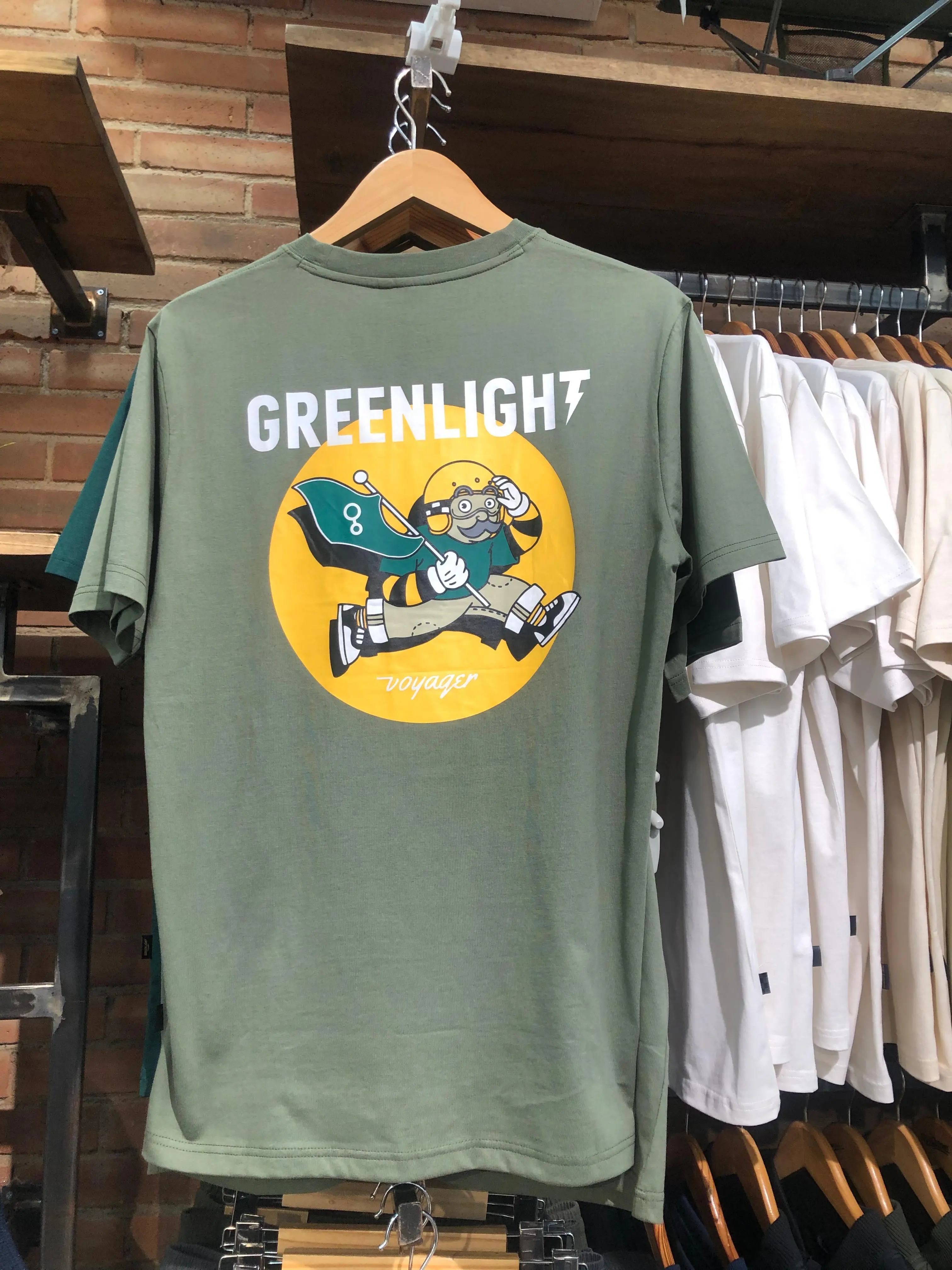 Greenlight Voyager Men's T-Shirt Short Sleeve Regular Fit Cotton V07112412HJ