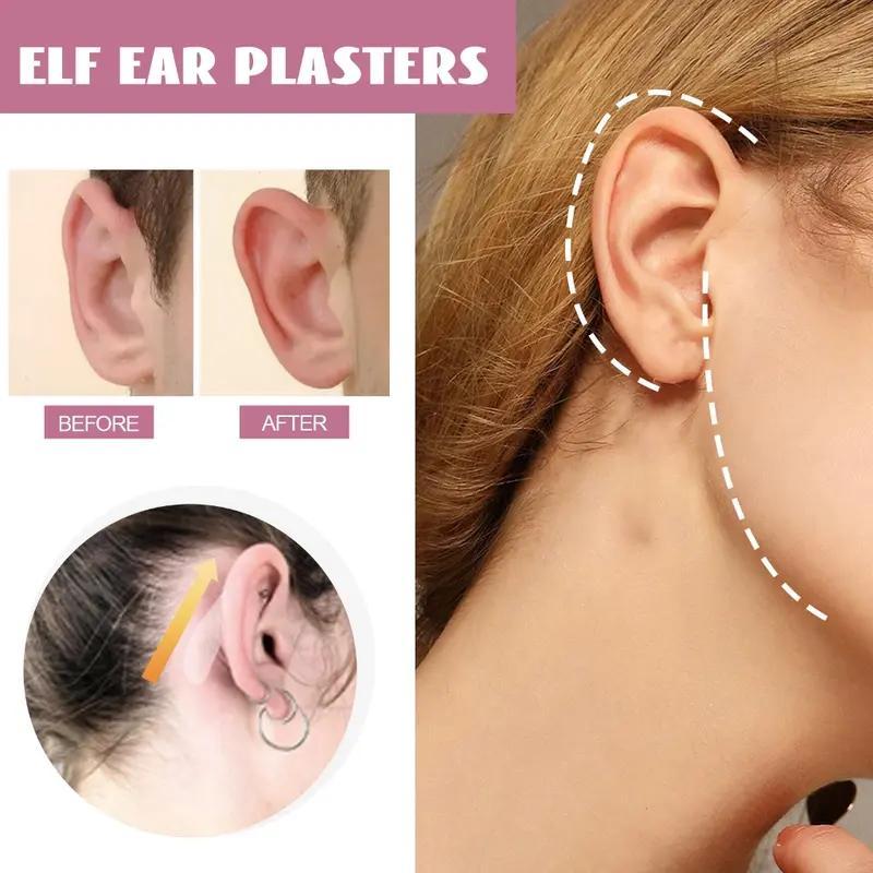 EELHOE Elf Ear Plasters 30pcs Telinga Koreksi Tambalan Tak Terlihat Transparan Viskositas Peri Stiker Telinga EELHOE Elf Ear Plasters 30pcs Telinga Koreksi Tambalan Tak Terlihat Transparan Viskositas Peri Stiker Telinga