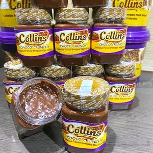Collins Choco Crunchy 200gram ( repack botol)