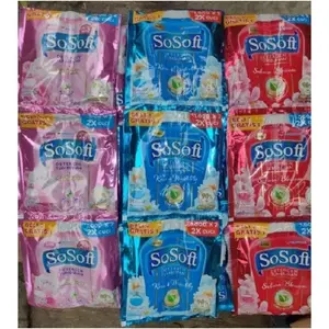 2 RENTENG SoSoft Detergen Cair Sabun Cuci Detergent Tumbuhan