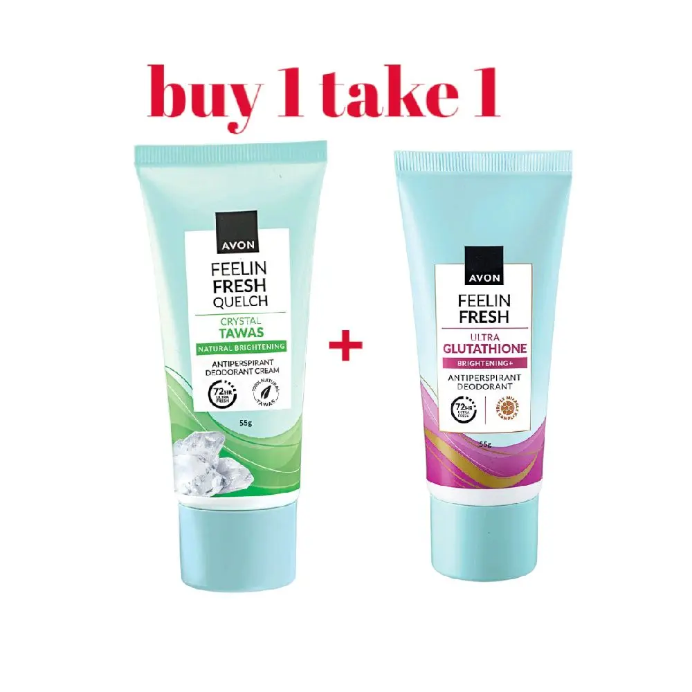 Buy 1 Take 1 Glutathione and tawas quelch deo cream