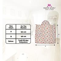 Gambar Mom's Baby On The Go Blanket 7 In 1 Cloudy Series MBB5024 - Dusty Peach dari Dialogue Group Store Kota Bandung 3 Tokopedia
