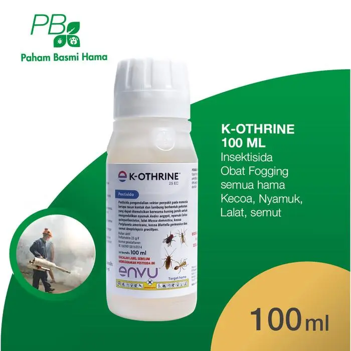 NEW PRODUK K-OTHRINE 25 EC 100ML - BAYER - RACUN CAMPURAN FOGGING - ANTI NYAMUK!