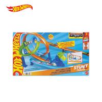 Gambar Hot Wheels Stunt Tracks Rapid Launch Cyclone Track Set - Mainan Trek Mobil Balap dari Mattel Indonesia_NEW Kota Tangerang 2 Tokopedia
