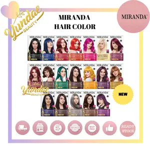 Miranda Hair Colour 30gr | Cat Rambut Miranda | Pewarna Rambut Miranda