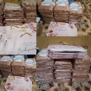 READY LANGSUNG KIRIM PAKET [LENGKAP + PAPERBAG] BAHAN KEBAYA BRIDESMAID SATIN POLOSAN/KEBAYA BRIDEMAID POLOS