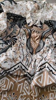 Product Review of 2. Baju Batik Couple Kemeja Gamis Poli katun Fashion Pasangan POLI KATUN Seragam Batik Sequins Muslim Wanita Sarimbit Keluarga Kondangan Dress Pesta Lebaran Motif from F**a R**) 1