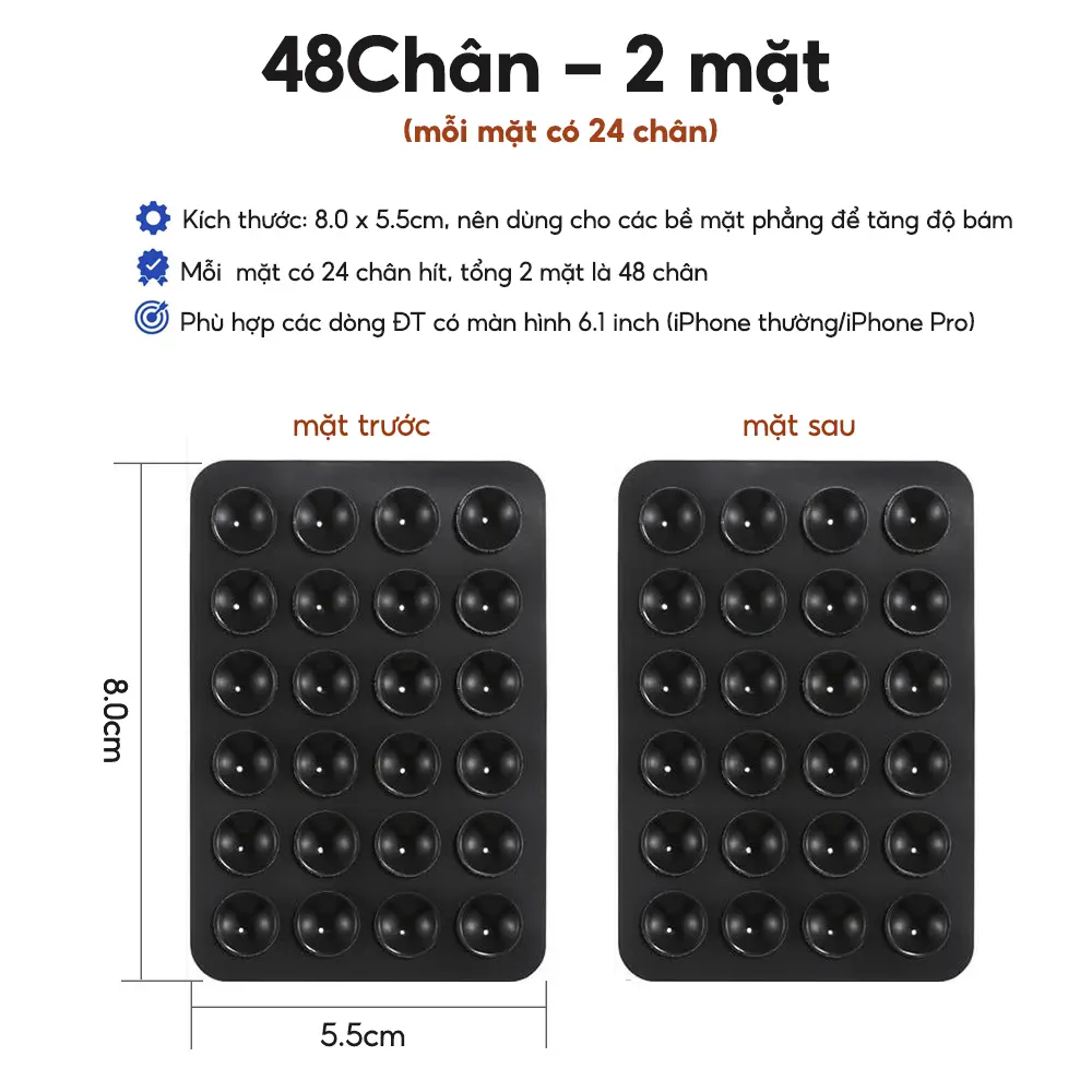 48Chân 2Mặt - ĐEN