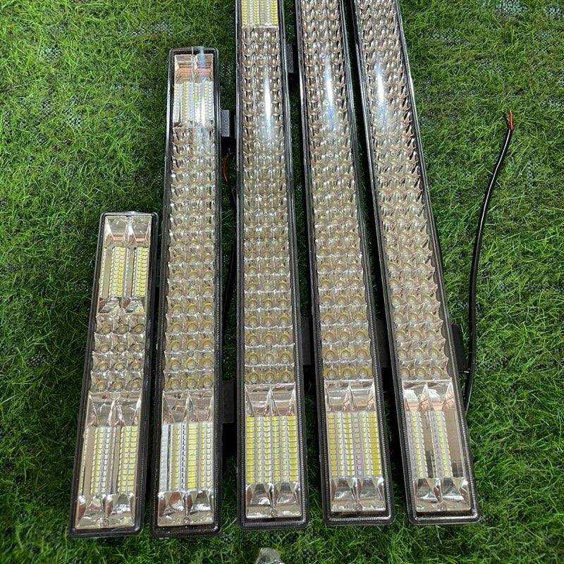 Đèn led thanh bar trợ sáng nháy còi 12v 24v , Đèn led siêu sáng 30cm, 50cm, 65cm, 80cm và 1m