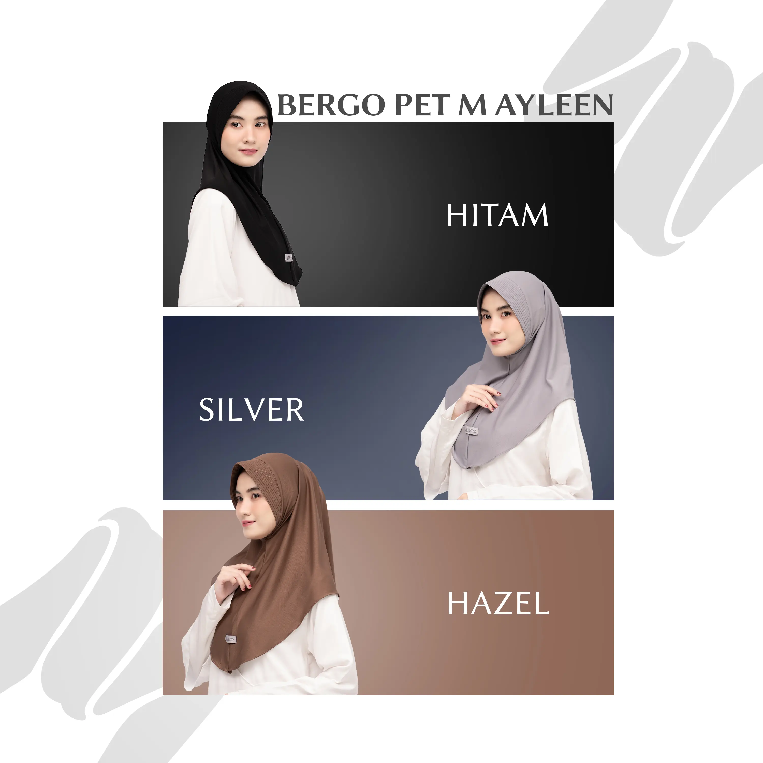HITAM-SILVER-HAZEL