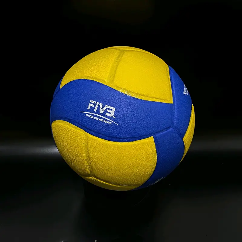 Bola Voli Mikasa V300W Kulit Jeruk Dan V300W Bintik Gratis Pompaan Jaring Pentil Bola Latihan Anak Olahraga  Volley Ball Outdoor mikasav 300w geng gaman volly 4