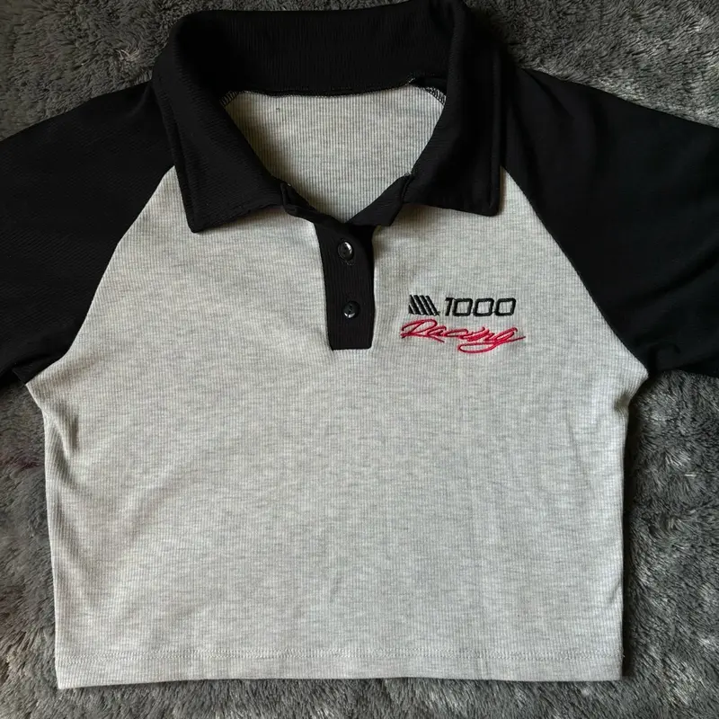 Baju atasan wanita croptop Kaos Casual Dewasa Nominal co 2