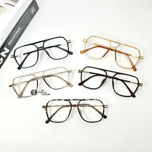 (BELI 1 GRATIS 1) Rosa - Frame Kacamata Photocromic Fashion Lensa Blueray Bluecromic Eyewear Glasses