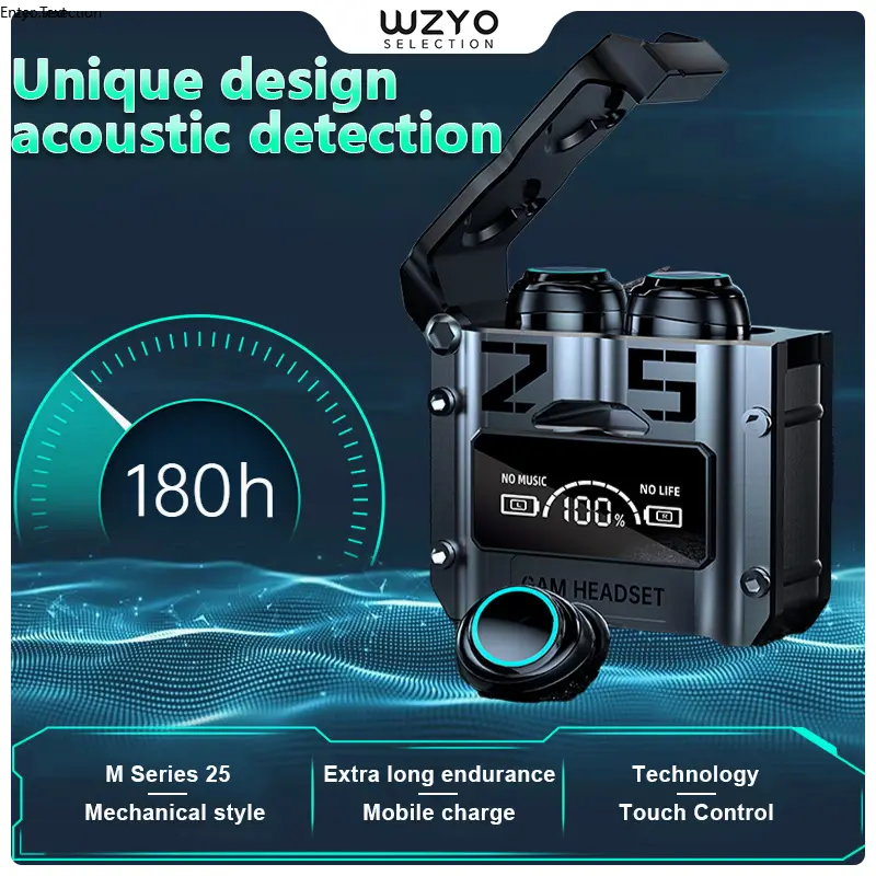 TWS M25 M59 Bluetooth 5.3 Headset 3500mAh Power Bank 9D Stereo Wireless Headphone Sports Gaming Earbuds LED Mic Earbud 1