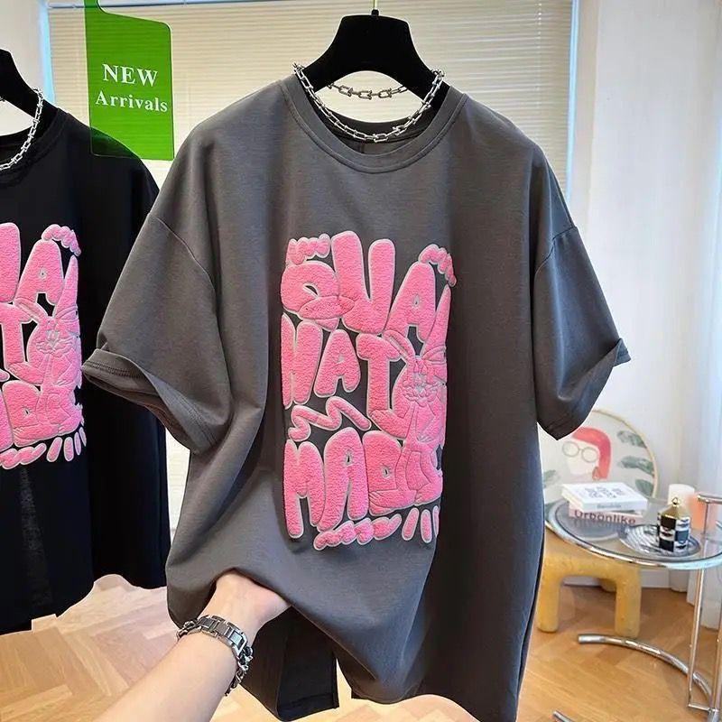 Kaos Oversize Wanita / Kaos Distro WANITA/ Kaos Streetwear Oversize / Baju Kaos Distro / Kaos / Wanita / COD/TERSEDIA 3 SIZE L XL-XXL 2