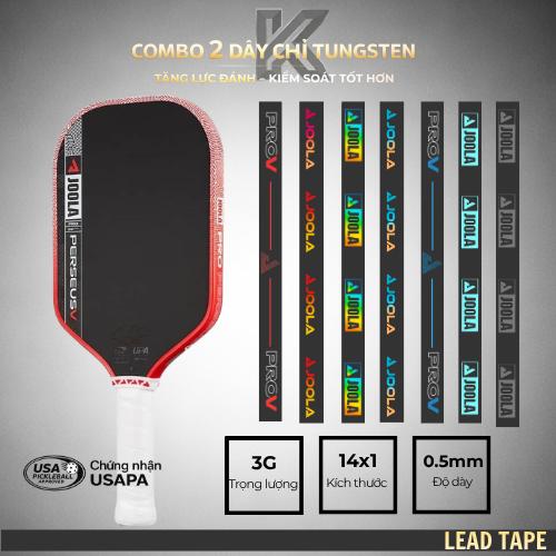 Combo 2 dây chì Tungsten Pickleball Joola Selkrik Proton Gearbox - Tăng Lực Đánh Kiểm Soát Tốt Hơn
