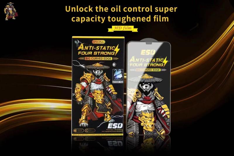 Product Introduction of Tempered Glass Bening ESD PANDA Anti Static For oppo A77s A15 A16 A17 A17k A18 A38 A5s A3s A1k Layar Protector Lcd 8