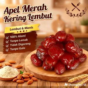 [BELI 1 GRATIS 1] Apel Merah Kering Lembut 100g/pack | Tanpa Tambahan Gula, Membantu Tidur Lebih Nyenyak, Baik untuk Kesehatan