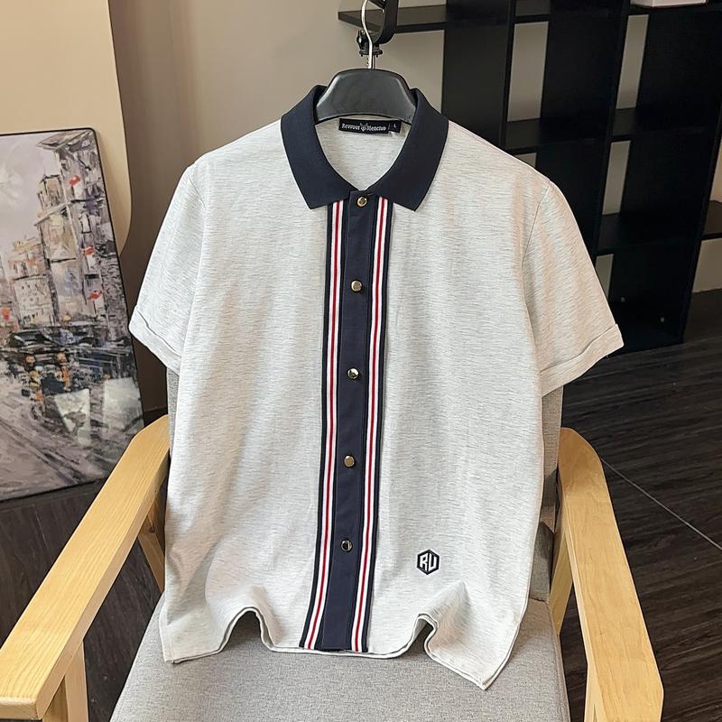 Áo Sơ Mi Tay Ngắn Ngắn Lỡ LUMARO Form Rộng Vừa Chất Liệu Cao Cấp Siêu Thoáng Mát - REVVOUR