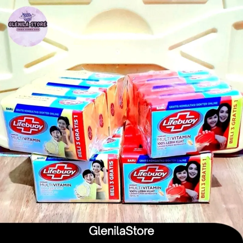 Sabun Lifebuoy 100gram (beli 3 gratis 1) Lemon Soap 1