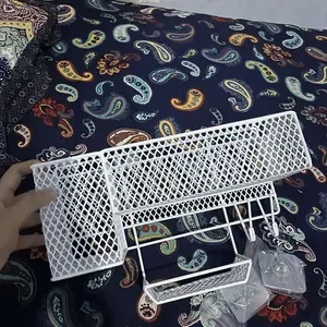 Rak Sabun Kamar Mandi VIOLET Besi Anti Karat dengan Desain Mesh Modern dan Fungsi Multifungsi+ FREE PEREKAT