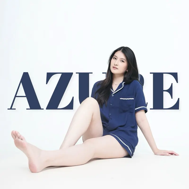 Valora Pajamas Azura Bahan Rayon Premium Twill Lembut Nyaman dipakai Tidur Wanita 2
