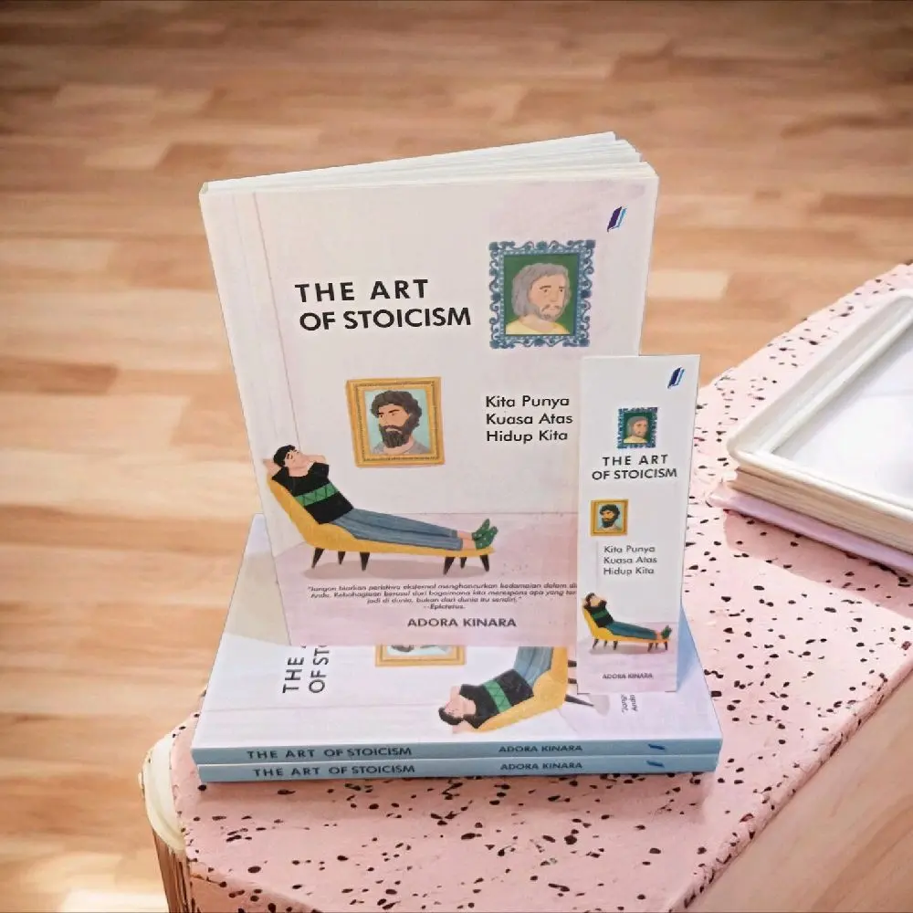 BUKU SELF IMPROVEMENT / MOTIVASI / PENGEMBANGAN DIRI / THE ART OF STOICISM BESTSELLER